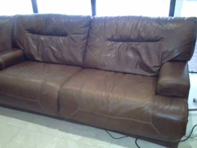 This Electric Recliner Loveseat is Repaired and Operating