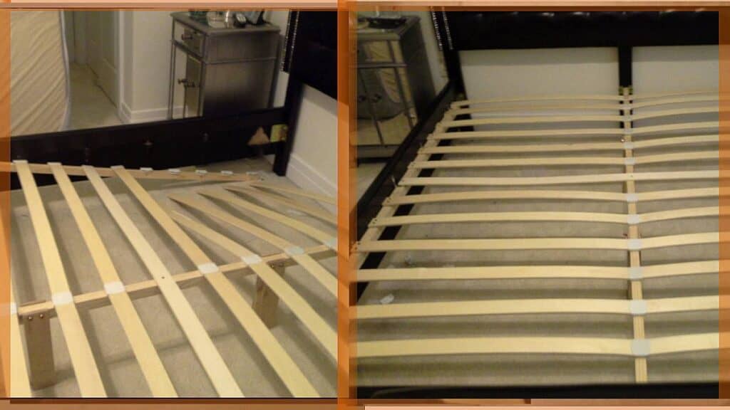 Broken Bed Rail & Slats Fixed » MasterTech Furniture Repair