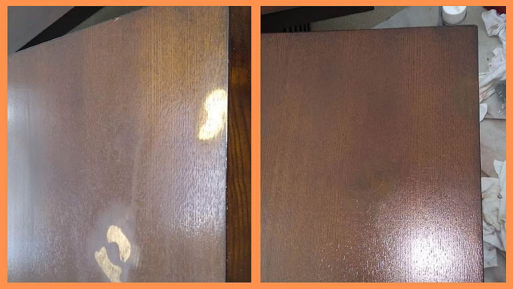 Oil Diffuser on wood problem