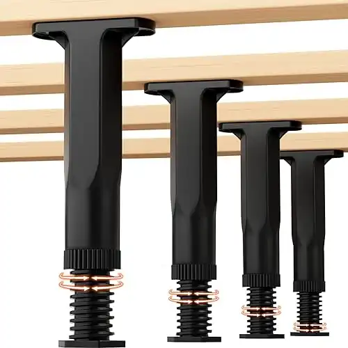 Adjustable Support Legs 7.6-14.5 in, Mounts into the Wood