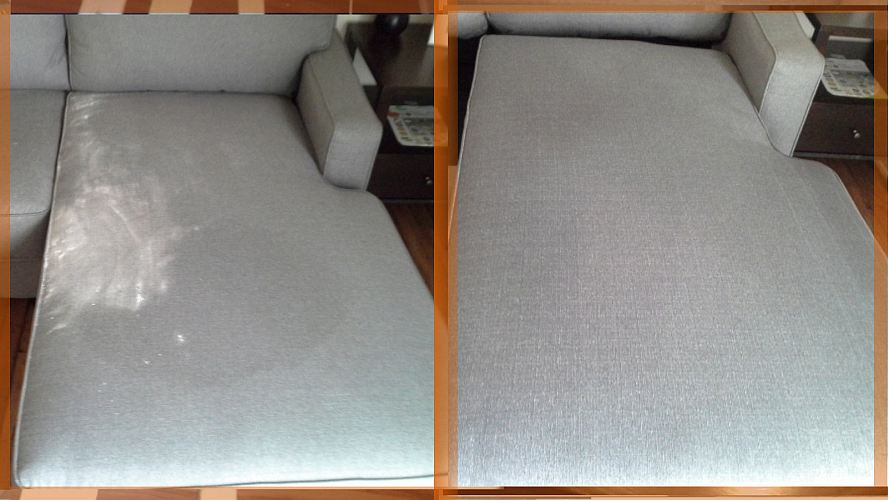 Baby Powder and Urine Stain Mess Cleanup