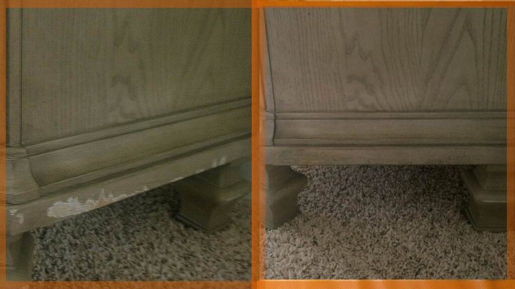 Blond Dresser Bottom Trim