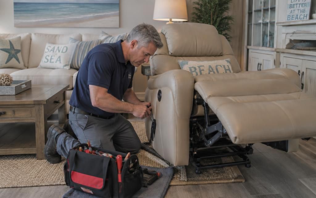 Electric Power Recliner Repair 1 AI Image